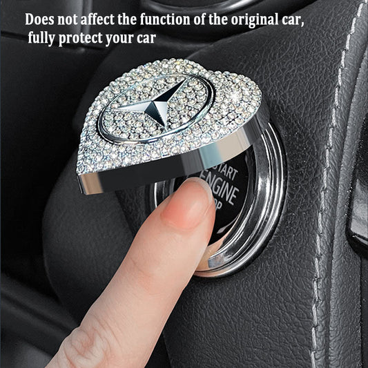 2025-ös kiárusítás🔥Gyémánttal kirakott egygombos indító védőtok