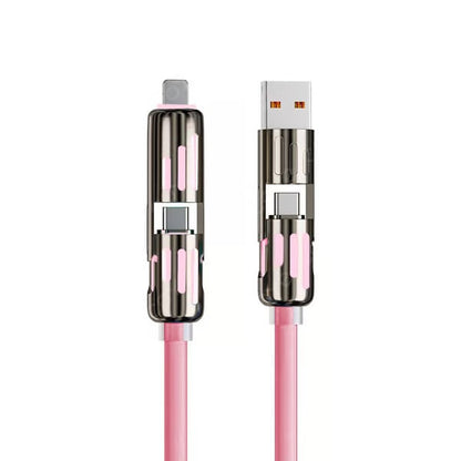 🔥4 az 1-ben USB töltőkábel, gyors töltés⚡