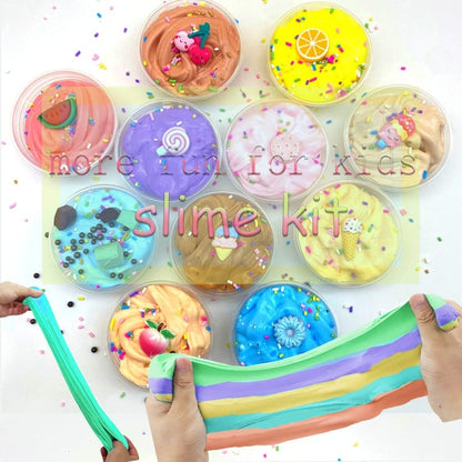 🌿🎁 Szuper agyag szlím DIY Puha és rugalmas agyag Illatos szlím Érzékszervi agyag 🥰