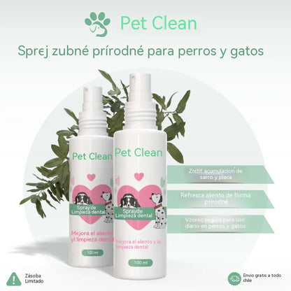 🐶🐱【Vásároljon 1-et, kapjon 1-et ingyen】Állatszőr- és fogtisztító spray