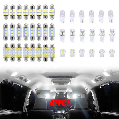 Szuperfényes LED-es autós lámpakészlet