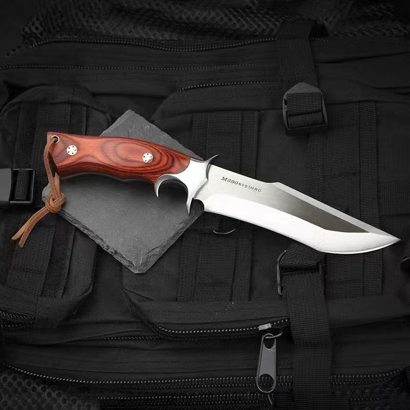 🔥Német Dawn M390 kés fa nyéllel és rövid nyéllel