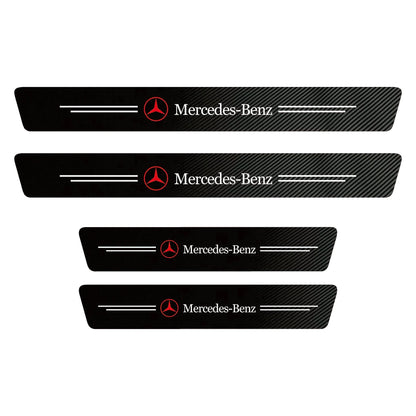Karbonszálas küszöbvédő (8PCS)