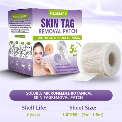 🌿NESLEMY® Feloldódó botanikai tapasz mikro tűkkel a bőrkinövések eltávolítására