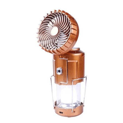 🔥2025 Forró eladás🔥🌿Hordozható LED kemping lámpa ventilátorral