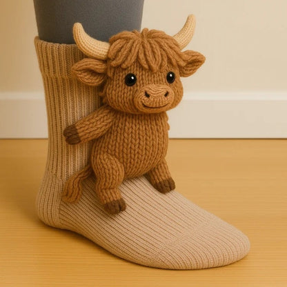 🔥Akció! Legnépszerűbb állatmintás zoknik🧦