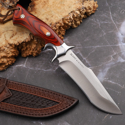 🔥Német Dawn M390 kés fa nyéllel és rövid nyéllel