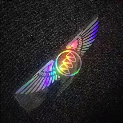 3D angyalszárnyas lézeres autómatrica ✧4 db✧