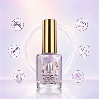 📢📢Vásárolj 2-t, kapsz 1-et ingyen!! ⏰Lilac Glossy Mirror körömápoló balzsam