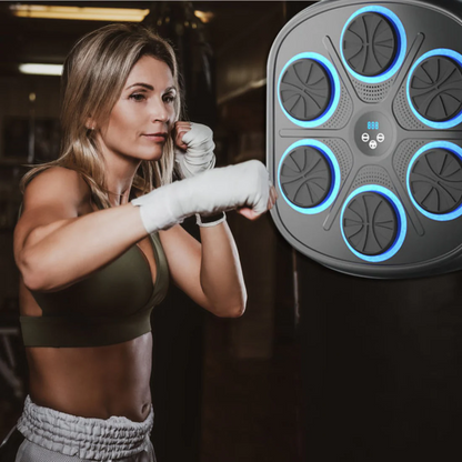 Megelin Music Boxing Machine boxkesztyűkkel