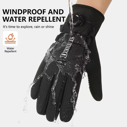 Uniszex termo érintőképernyős kesztyűk - Maradj melegen bármilyen téli tevékenység során