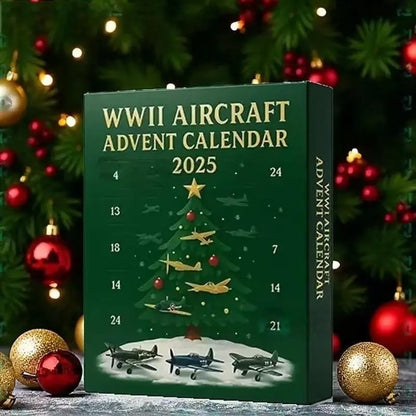 Repülőgép adventi naptár 2025 II. világháborús repülőgép