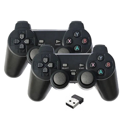 Game Stick - Játékkonzol + 2 játékvezérlő