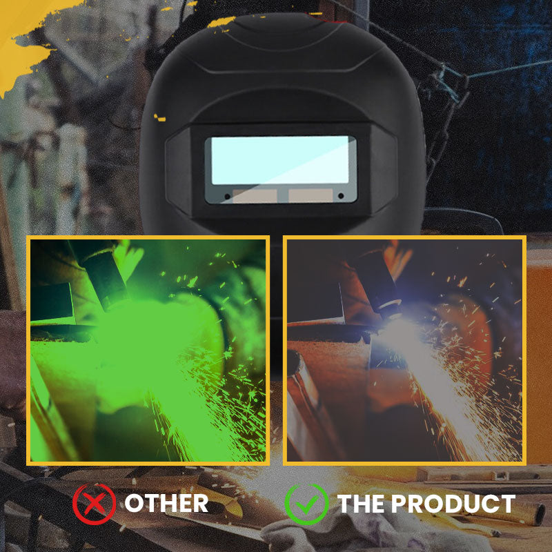 Könnyű, tartós 2 az 1-ben hegesztőálarc és védőszemüveg