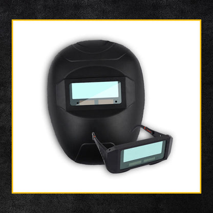 Könnyű, tartós 2 az 1-ben hegesztőálarc és védőszemüveg