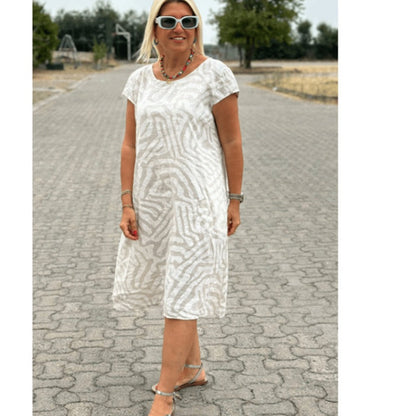 🎁2025-ös Bohém Vintage Mintás Lezser Ruhák👗