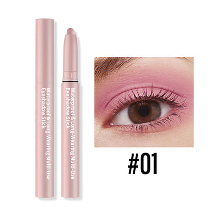💗Vásároljon 1et, kapjon 1et ingyen💗Pearlescent Matte Multi-Colour Smudge szemhéjfesték ceruza