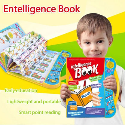 🎄 [Legjobb ajándék gyerekeknek] Intelligens könyv a beszéd kiejtésének elsajátításához