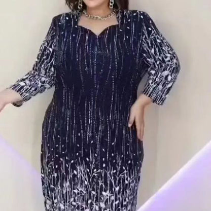 【S-4XL】🌿 Elegáns női hosszú ujjú ruha