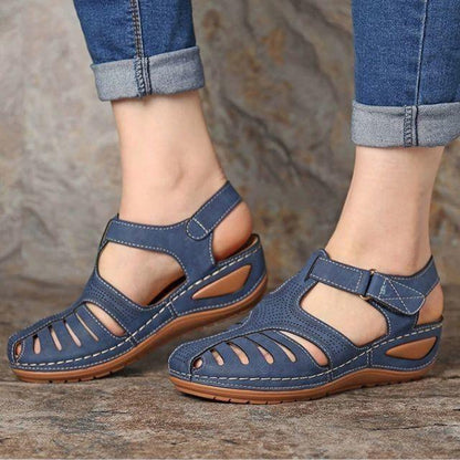 👡Prémium könnyű bőr szandál – Ortopédikus, kényelmes, stílusos✨🎁