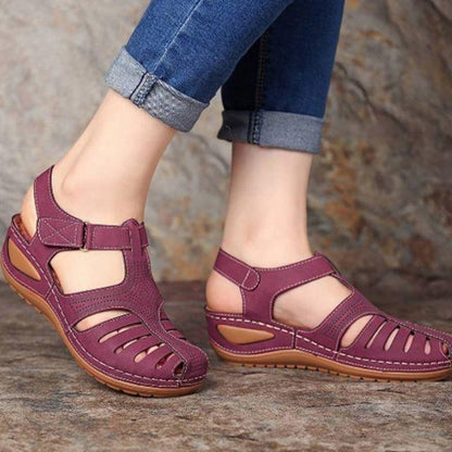 👡Prémium könnyű bőr szandál – Ortopédikus, kényelmes, stílusos✨🎁