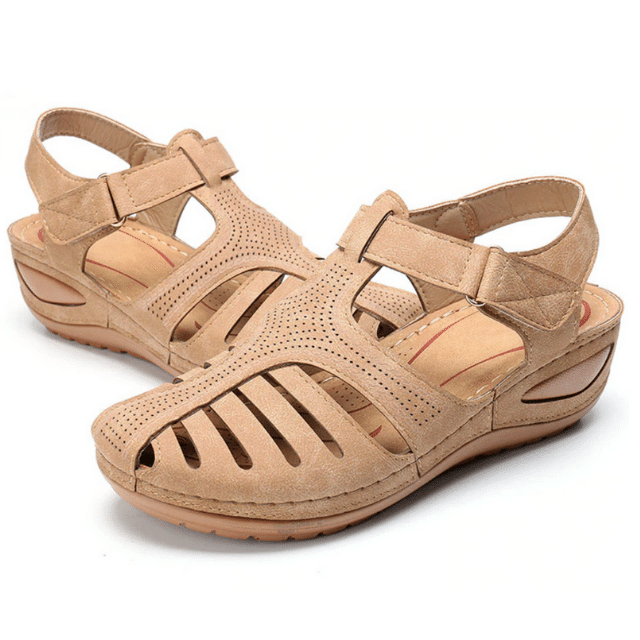 👡Prémium könnyű bőr szandál – Ortopédikus, kényelmes, stílusos✨🎁