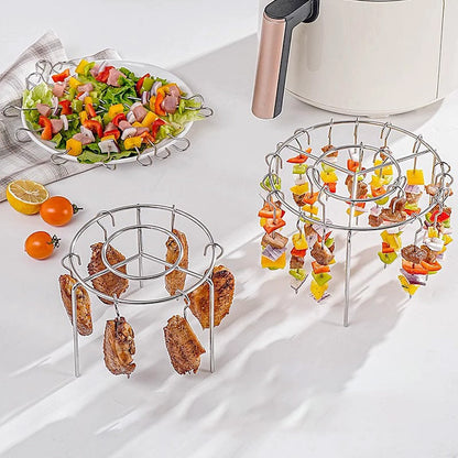 🥩Légsütő Barbecue grill Függőleges kebab grill + ingyenes hőálló kesztyű🍤