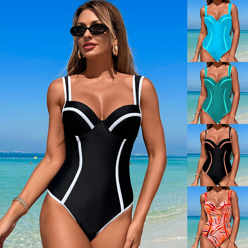 🏖️Karcsú, szexi, egyrészes fürdőruha👙