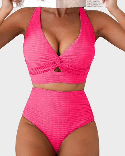 👙Magas derekú bikini szett