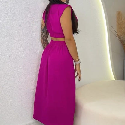 【S-2XL】👗Női elegáns osztott ruha