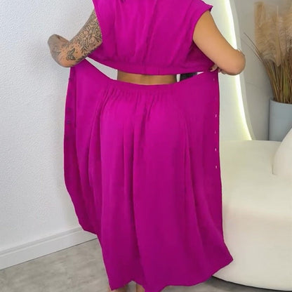 【S-2XL】👗Női elegáns osztott ruha
