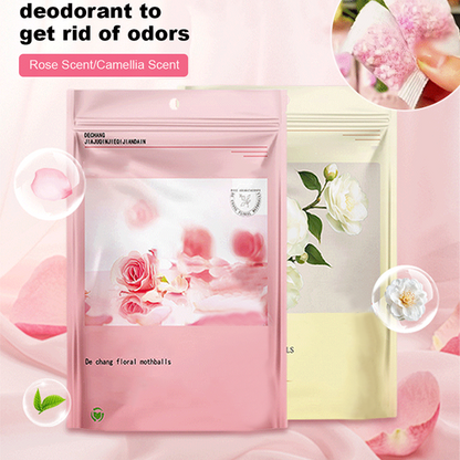 ⏳ Korlátozott idejű ajánlat⏰Virágos illatú molyirtó golyócskák