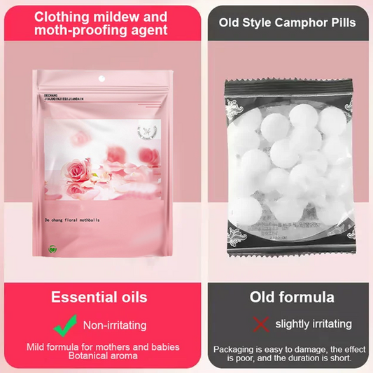 ⏳ Korlátozott idejű ajánlat⏰Virágos illatú molyirtó golyócskák