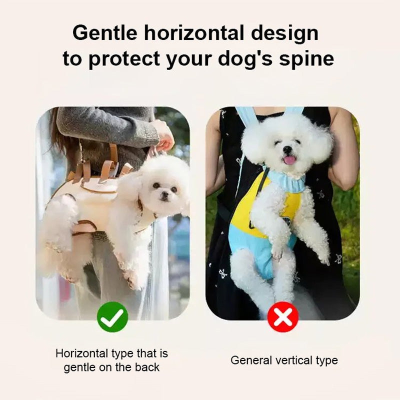 Hordozható, lélegző kisállat hátizsák