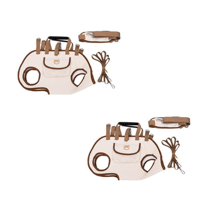 Hordozható, lélegző kisállat hátizsák