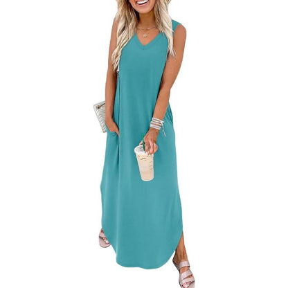 【M-3XL】🏖️Nyári strand nyomtatott ruha