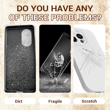 Vintage rozsda kemény tok iPhone-hoz