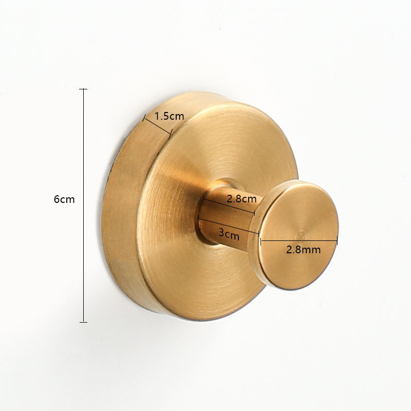 Rozsdamentes acél fali akasztó tapadókoronggal