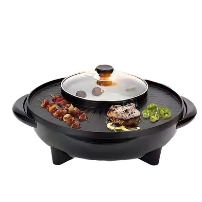 Kombinált grill és forró edény