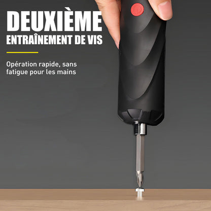 Hordozható fúró- és csavarhúzókészlet – 15 darabos! 🔥