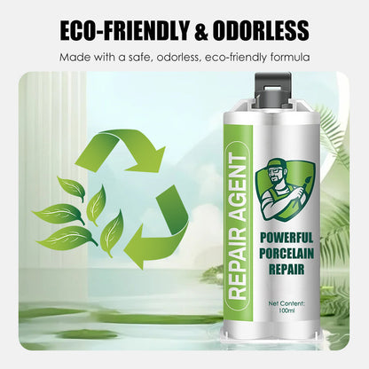 Erős porcelán javítókészlet - dupla tubus