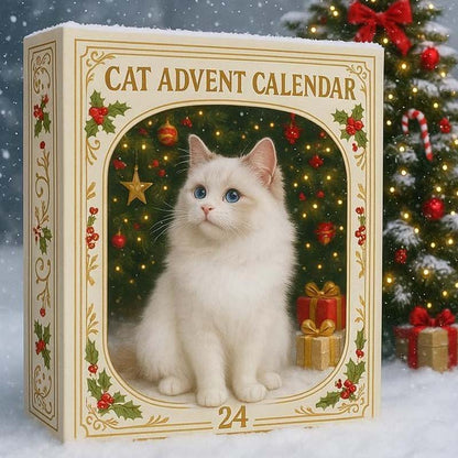【🎁Karácsonyi ajánlat🎄】Adventi naptár macskabarátoknak 2025
