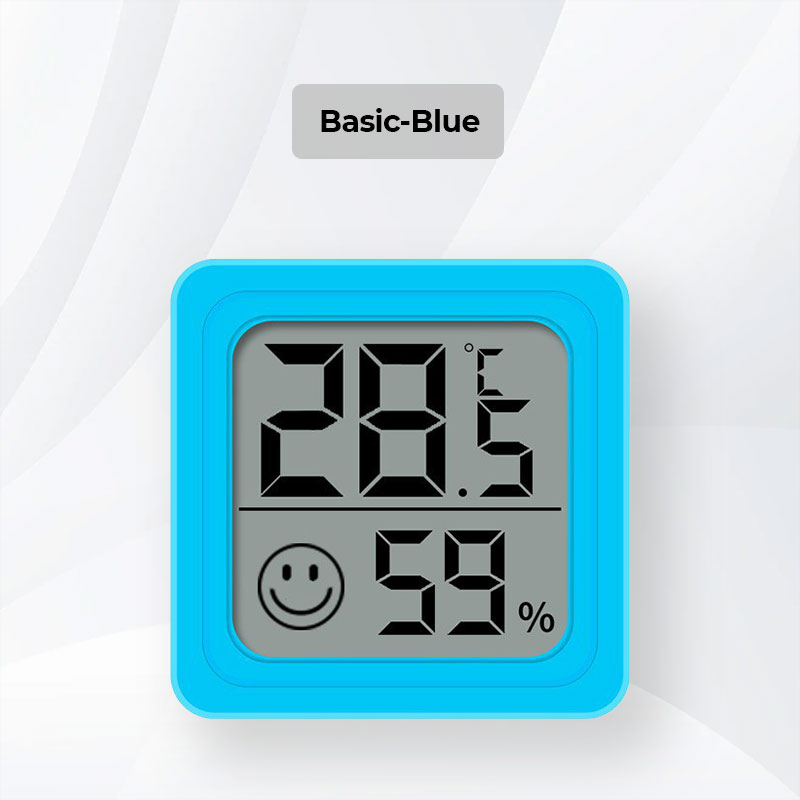 🌡️Precíz 2 az 1-ben hőmérséklet- és páratartalom-mérő digitális kijelzővel⏰