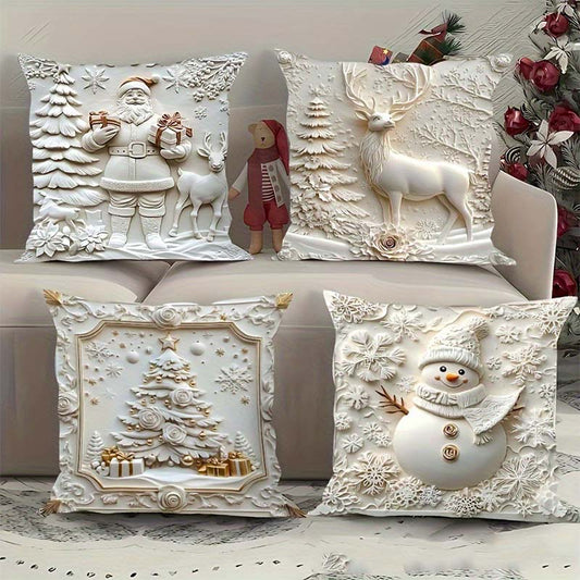 🎄Elegáns karácsonyi párnahuzatok