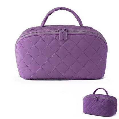 💗Nagy, tágas kozmetikai táska fogantyúval