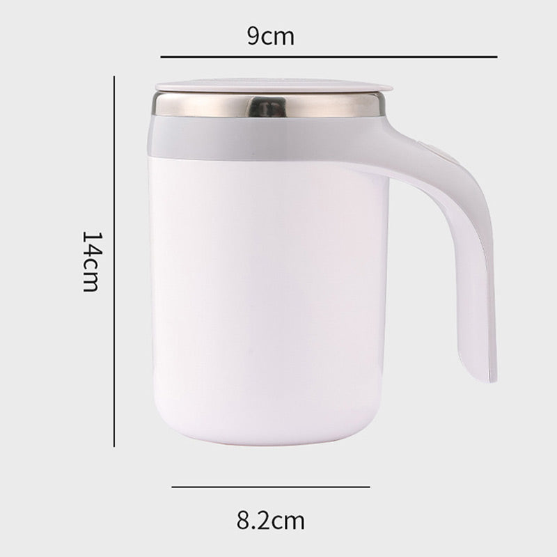 🎁50% Kedvezmény korlátozott ideig, Automatikus mágneses keverő kávés bögre fedővel❄️