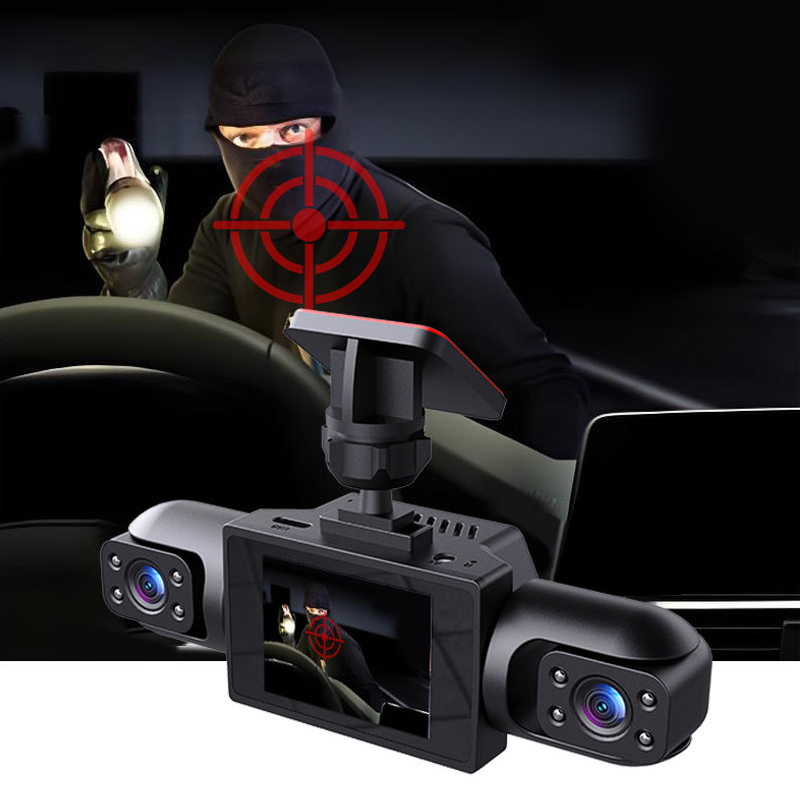 4 lencsés, 360°-os látószögű autó fedélzeti kamera