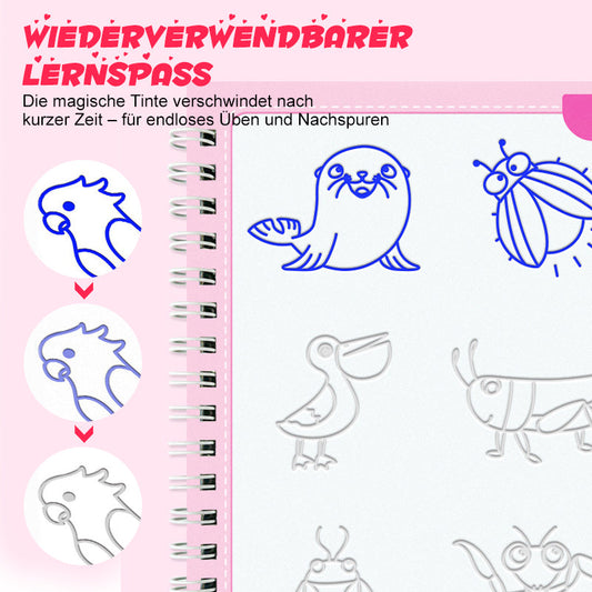 ✏️ Vájatokkal ellátott rajzolókönyvek gyerekeknek 👶🎨