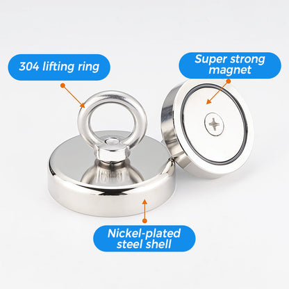 🔥Horgász mágnes: szupererős neodímium mágnes epikus kincskereséshez 🧲