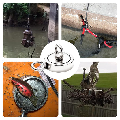 🔥Horgász mágnes: szupererős neodímium mágnes epikus kincskereséshez 🧲